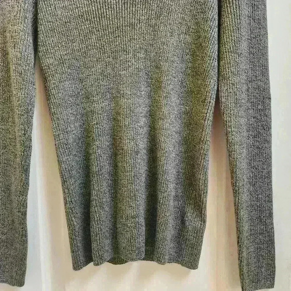 Asos design heather gold and black long sleeve light sweater size medium - Picture 3 of 6